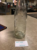 1970 10 Fl Oz Pepsi-Cola Not To Be Refilled Pepsi Bottle Clear Textured Glass