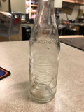 1970 10 Fl Oz Pepsi-Cola Not To Be Refilled Pepsi Bottle Clear Textured Glass