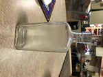 Vtg Glass Whiskey Bottle Full 1/2 Pint No Cork Has No Other Marking