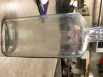 Vtg Glass Whiskey Bottle Full 1/2 Pint No Cork Has No Other Marking