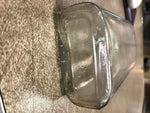 Vtg Glass Whiskey Bottle Full 1/2 Pint No Cork Has No Other Marking