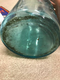 Ball Perfect Mason Blue tinted Glass Canning Mason Jar Lot of 2 No Lids