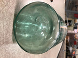 Atlas Mason's Patent Blue Tinted Glass Mason Canning Jar Has Various Bubbles