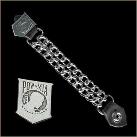 POW/MIA Biker Vest Extender ladies