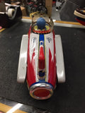 vintage 1960 repop tin mf-742 rocket racer ship Friction Toy Pressed steel