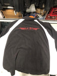 Genuine Harley Davidson Zip-up Jacket - Black with Red lettering