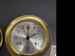 VTG SETH THOMAS CORSAIR MARITIME SHIP BELL CLOCK HELMSMAN BOAT SHIP YACHT SAILBO