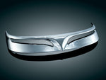 Chrome Front Fender Tip 1990-17 FLSTF Harley Fatboy Leading Edge 9013 Kuryakyn