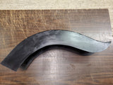 Black Right Side Custom 6 3/4 Old Skool Chopper Rear Bobtail Drag Bike Fender
