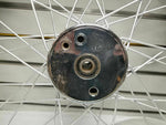 Vtg Hall craft Chopper Stopper Mini Spool Wheel Tire Springer Chopper 19" Drum