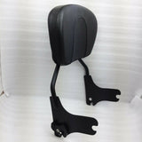 Black Detachable Sissy Bar Backrest for Harley Touring Street Glide FLHX 97-08