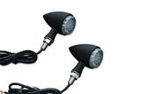 Kuryakyn Torpedo Indicator Lights Turn Only Matte Black PN:2510