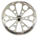 Kool Kat CNC 21 x 3.5 Dual Disc Front Mag Wheel Harley Custom Touring Glide FLH