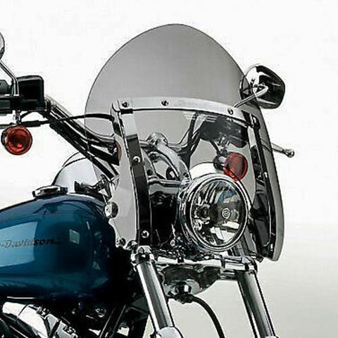National Cycle Tinted SwitchBlade Shorty Windshield Harley Dyna Wide Glide 49mm