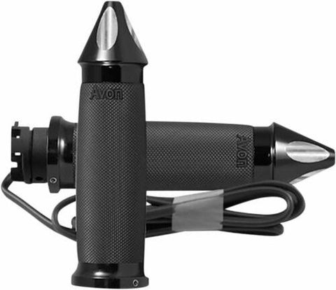 Avon Grips Contour Spike Black Heated Grips Indian Chieftan 2014^ MT-IN-CC-86-S-