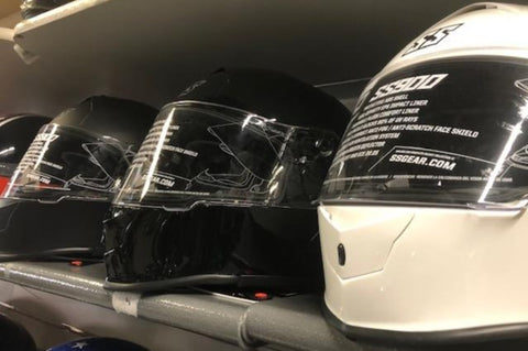 Speed and Strength SS900 Solid Speed Helmet Matte Black, White, Gloss Black