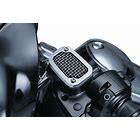 Kuryakyn 6532 Mesh Clutch Master Cylinder Cover for '14-'16 Touring, Chrome