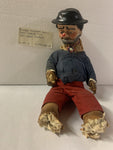 Vintage Emmett Kelly Doll Needs TLC Doll Head Clothes