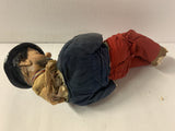 Vintage Emmett Kelly Doll Needs TLC Doll Head Clothes