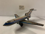 Vintage United Boeing 727 Airplane Friction T.T. Made in Japan