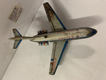 Vintage United Boeing 727 Airplane Friction T.T. Made in Japan