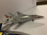 Diecast Military Airplanes ERTL US Navy F-14, Blue Angels F-18A, Russian KA-50