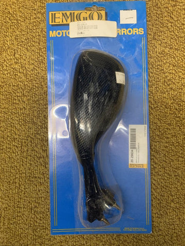 Emgo Carbon Fiber Mirror Left Hand Kawasaki Ninja ZX6R 20-29634