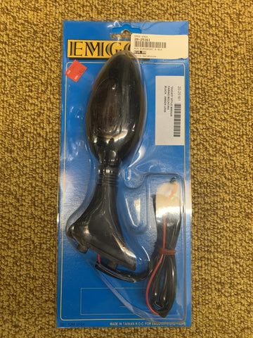 Emgo 20-25161 Black Finish Right Side Fairing Mount Replacement Mirror Ducati