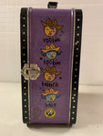 Einstein Bros Bagels "Buckaroos" Metal Lunchbox 2002 Collectible