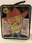 Einstein Bros Bagels "Buckaroos" Metal Lunchbox 2002 Collectible