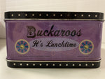 Einstein Bros Bagels "Buckaroos" Metal Lunchbox 2002 Collectible