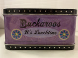 Einstein Bros Bagels "Buckaroos" Metal Lunchbox 2002 Collectible