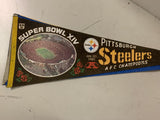 1979 Super Bowl XIII Pennants Dallas Cowboys & Pittsburgh Steelers Football NFL