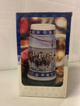 Budweiser Holiday Lighting the Way Home Stein Beer 1995 Edition