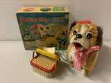 Vintage Toy Dog Line Mar Remote Controlled Walking/Barking Marx Box 60's Battery