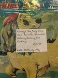 Vintage Toy Dog Line Mar Remote Controlled Walking/Barking Marx Box 60's Battery