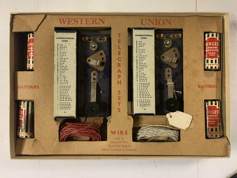 Western Union De Luxe Radio-Telegraph Signal Set S. B. Manufacturing Corp.