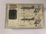 Vintage Military Airplane Kits TBM-3 Avenger, Sabre F86 A/5, Harrier HS.MK-1
