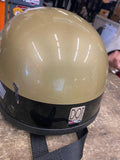 Vtg Helmetec Police Bike Helmet 1/2 Motorcycle Cop 7 1/2 Chips Costume Collector