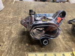 Chrome Dual Disc Front Brake Calipers Harley Dyna Bagger Sportster 4 piston 2000