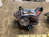 Chrome Dual Disc Front Brake Calipers Harley Dyna Bagger Sportster 4 piston 2000