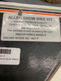 USA Colony Chrome bolt Kit Hardware Harley VRod VRSCA 2002^ 1021-P Show bike!