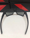 100% TYPE S Sunglasses Soft Tact Black Frames w/ Smoke Lens