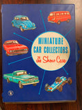 Miniature Car Collectors 24 Car Show Case (cars not included) Used Vintage